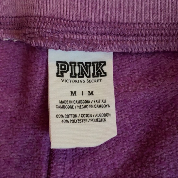 2 pairs of pink sweat pants one pair are used the other NWT! Both are mediums. - Picture 5 of 7